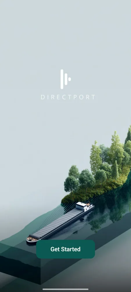 Welcome screen